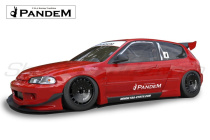 Honda Civic (EG) 92-95 V1 Pandem Widebody Aero Kit TRA-KYOTO
